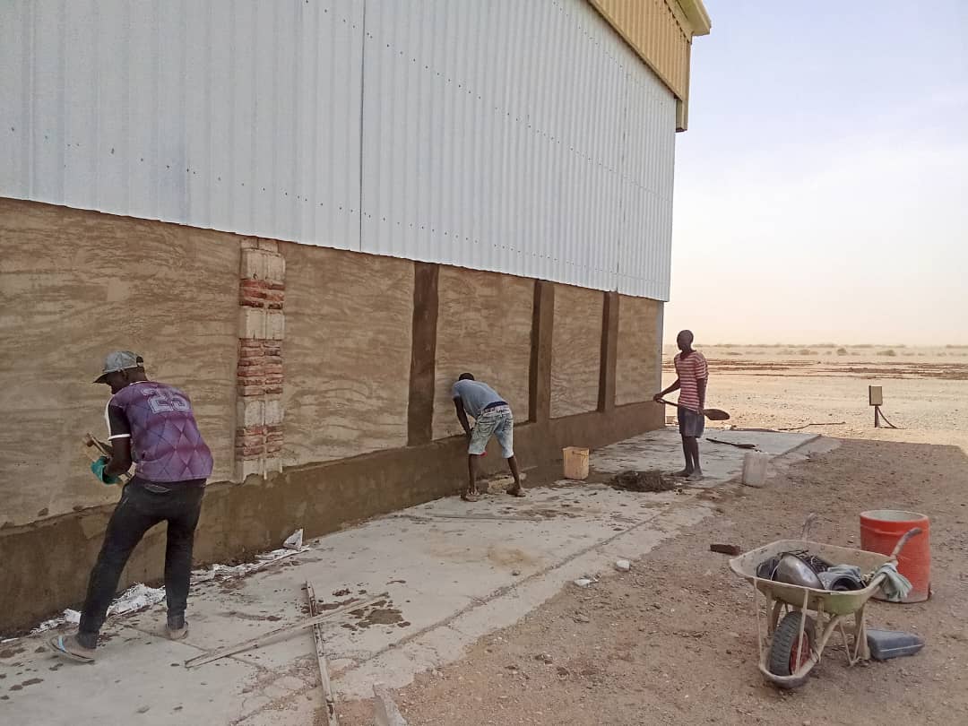 مشروع تكملة تشييد و تقفيلات مخازن شركة بترومين للزيوت بورتسودان _ المدينة الصناعية