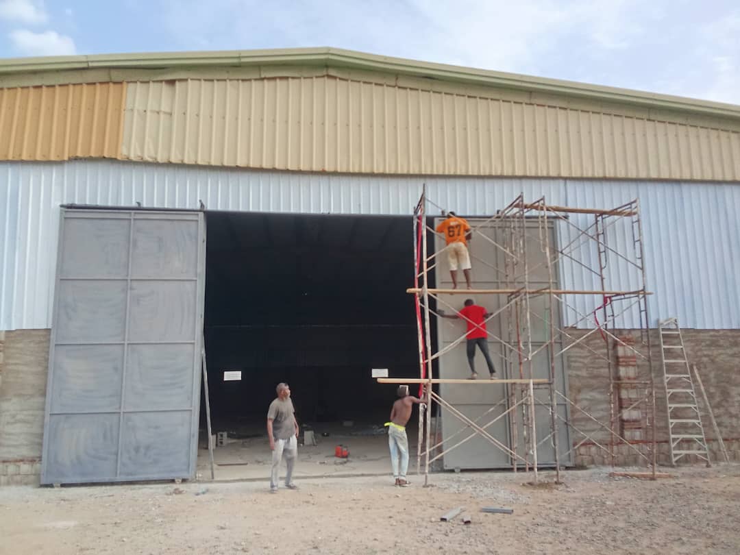 مشروع تكملة تشييد و تقفيلات مخازن شركة بترومين للزيوت بورتسودان _ المدينة الصناعية